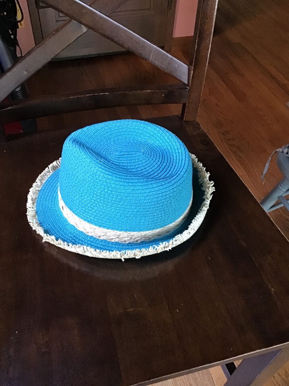 Bright Blue Fedora